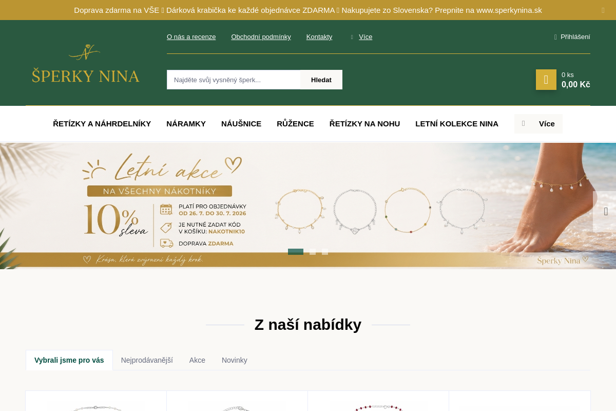 Šperky Nina
