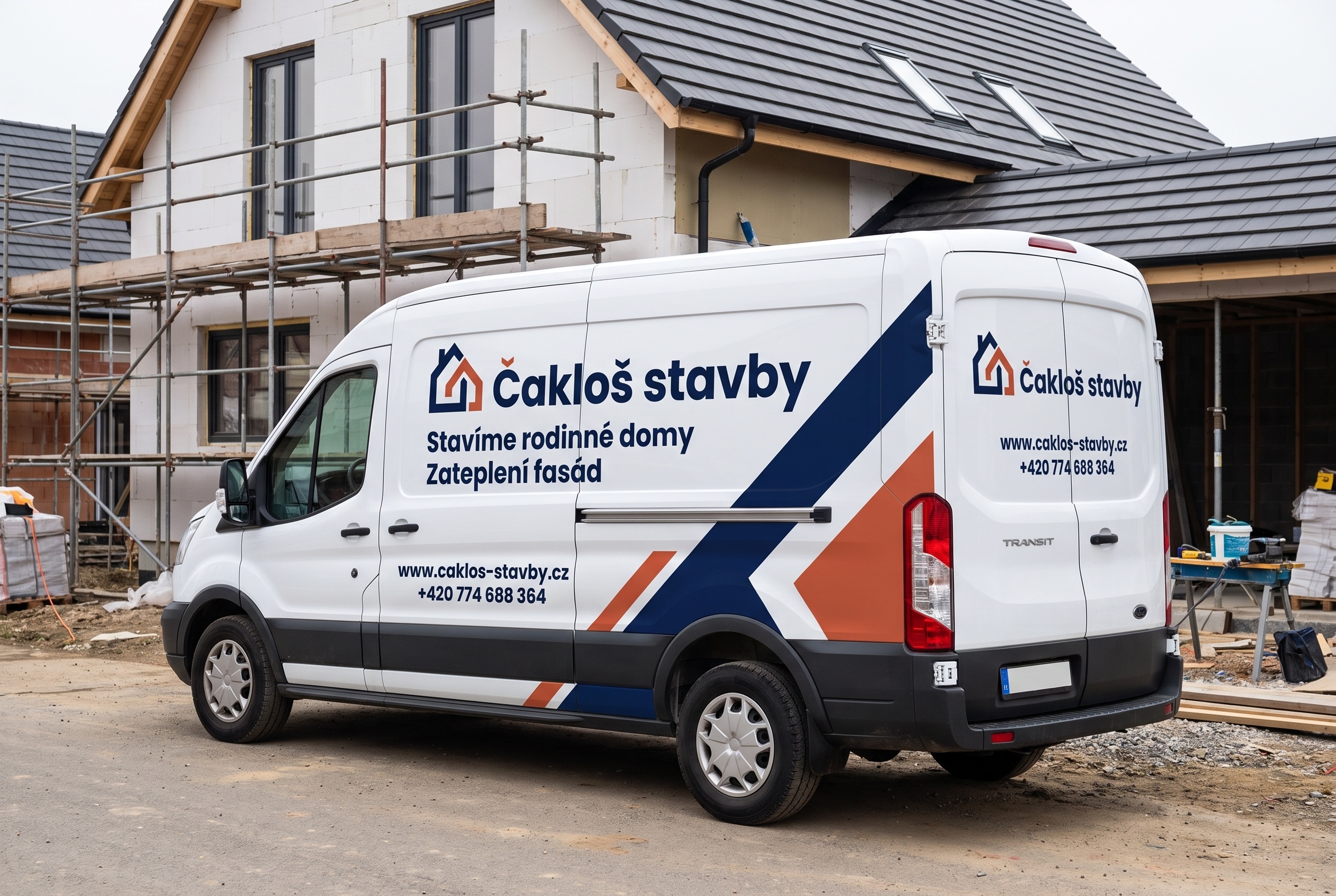 Čakloš stavby foto 2