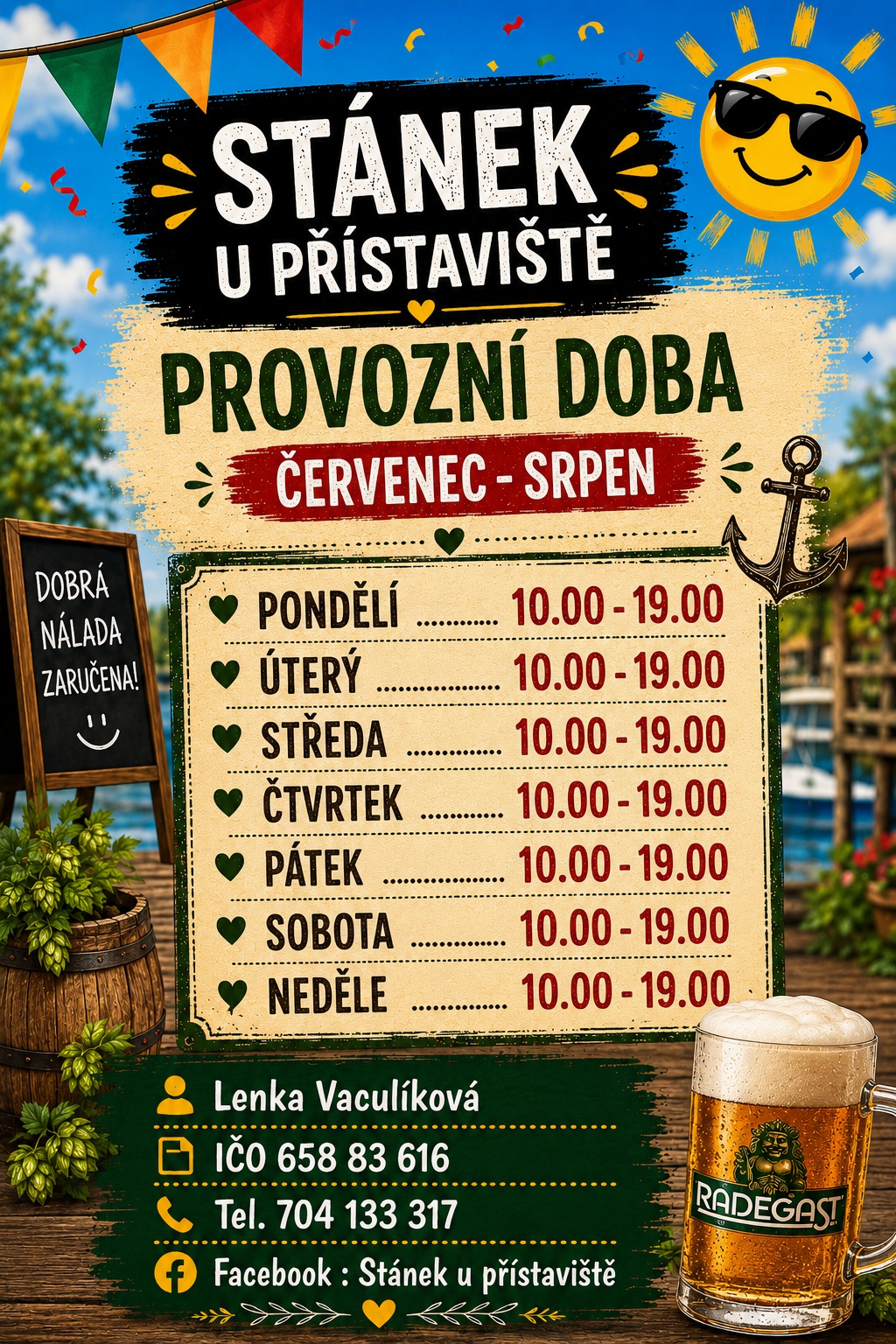 Stánek u přístaviště foto 4
