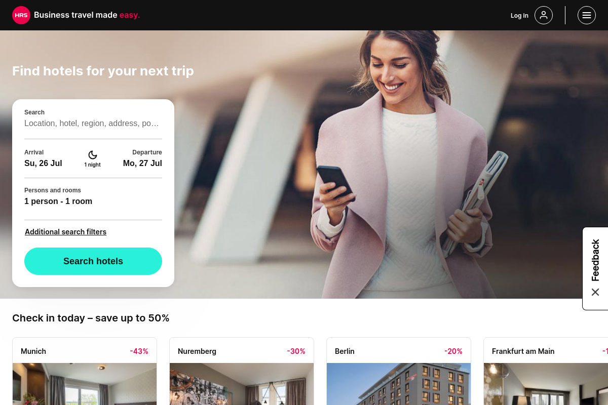 HRS - HOTEL RESERVATION SERVICE
