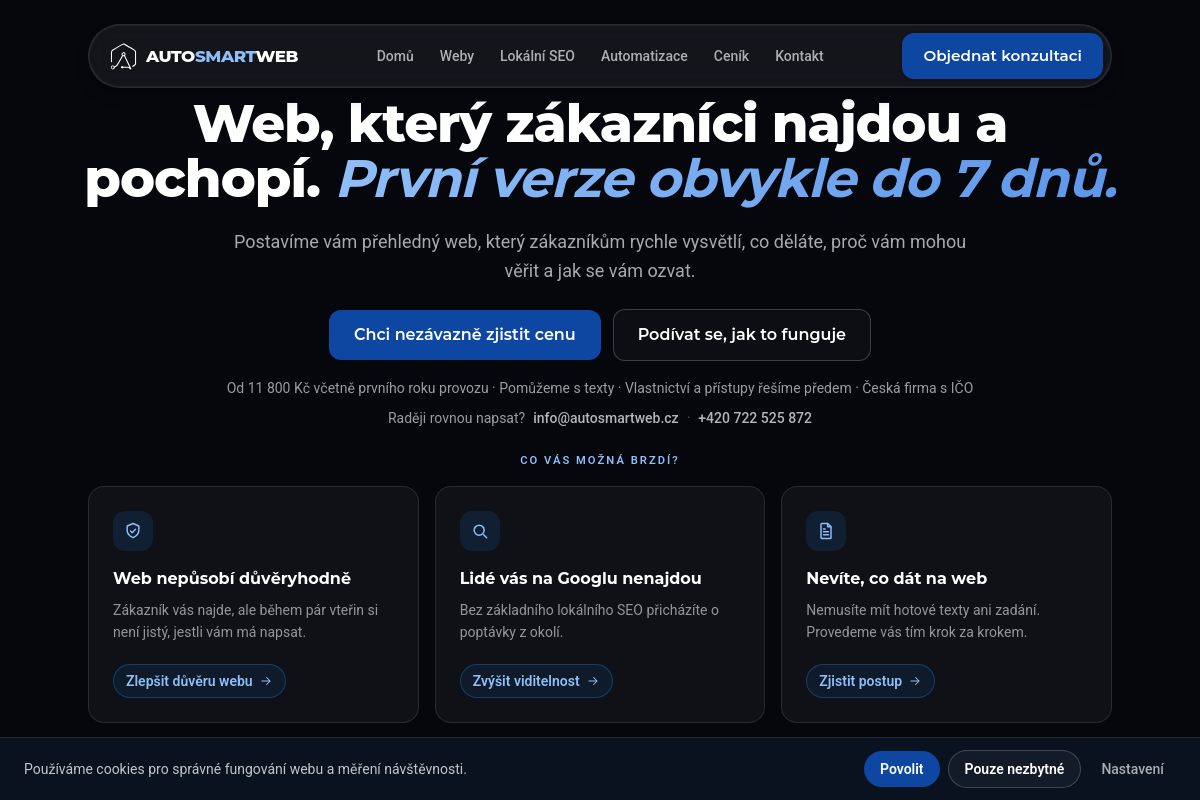 Automatizace a smart weby, s.r.o.