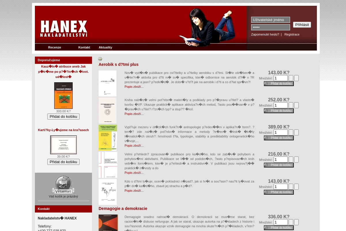 Shop.nakladatelstvi-hanex.com