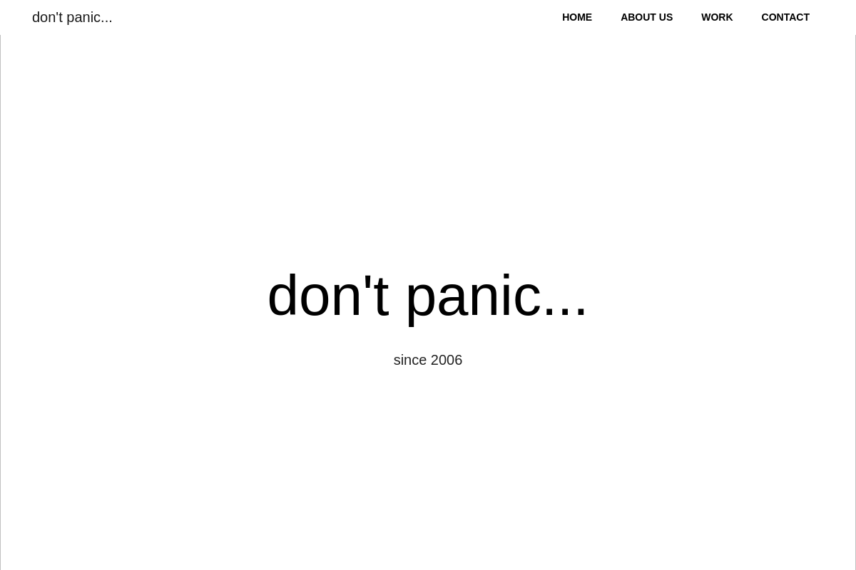DON´T PANIC s.r.o.