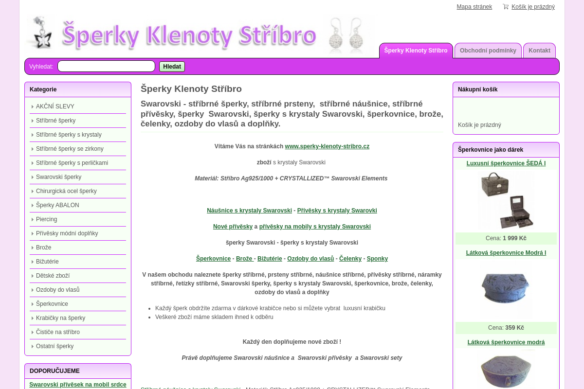 Sperky-klenoty-stribro.cz