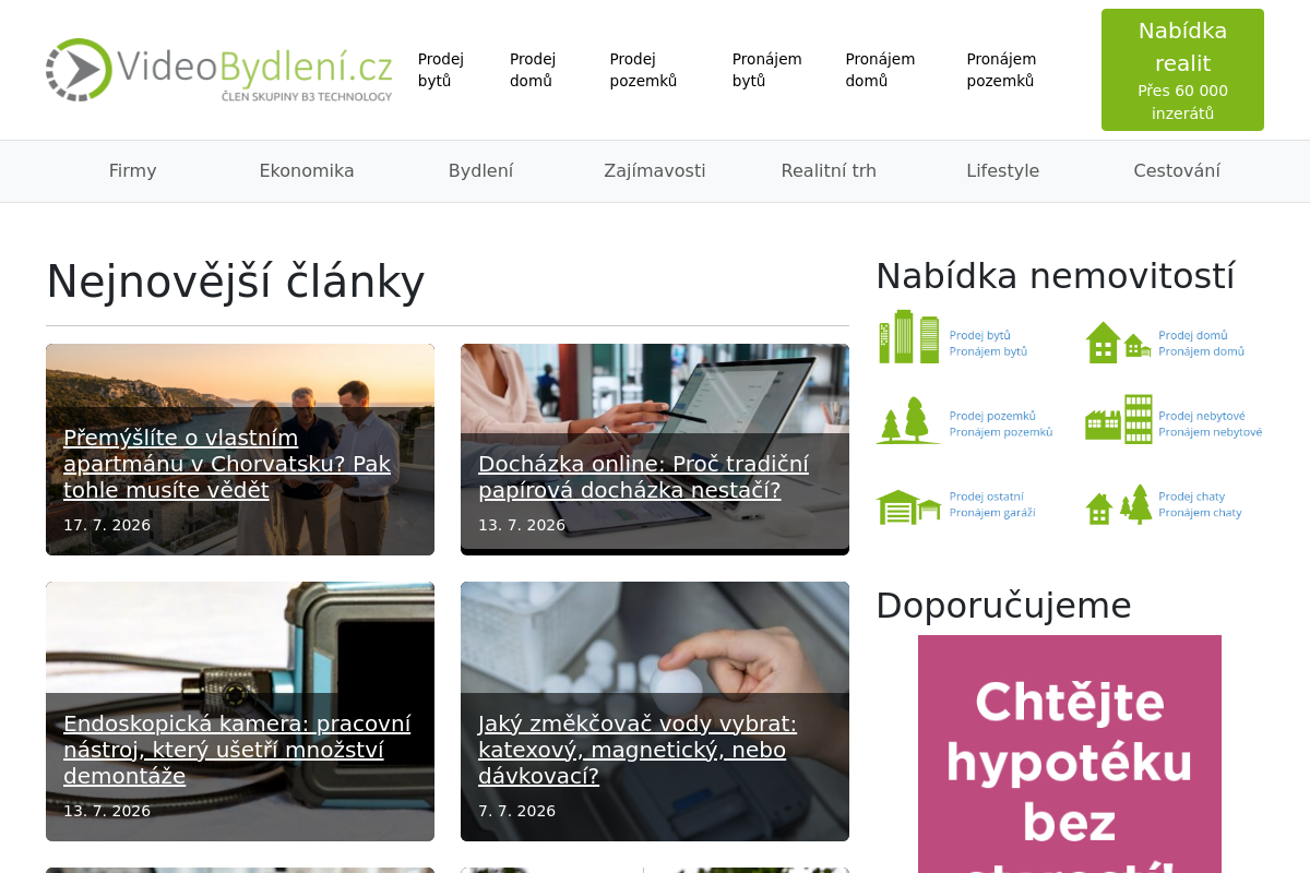 VideoBydlení.cz