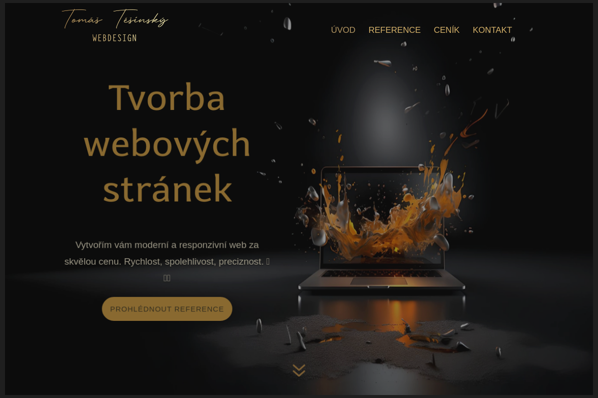 Tomáš Těšínský - Webdesign