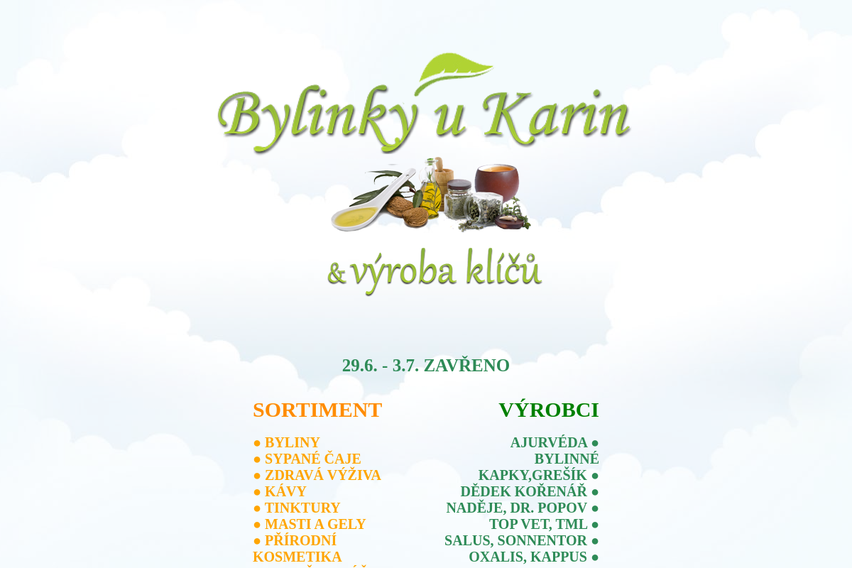 Bylinky u Karin