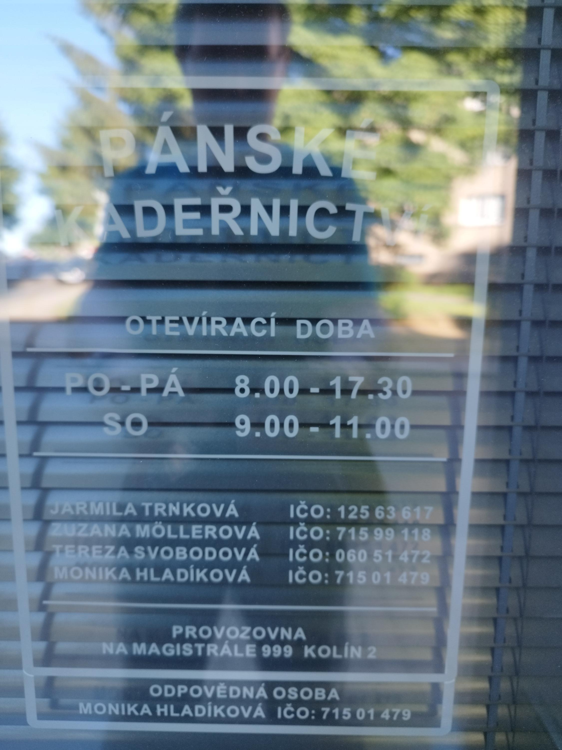 Kadeřnictví Jiřina Procházková