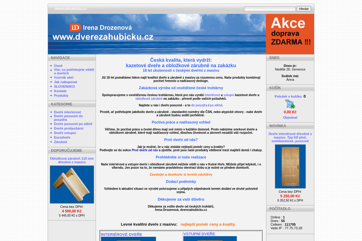 Dverezahubicku.cz