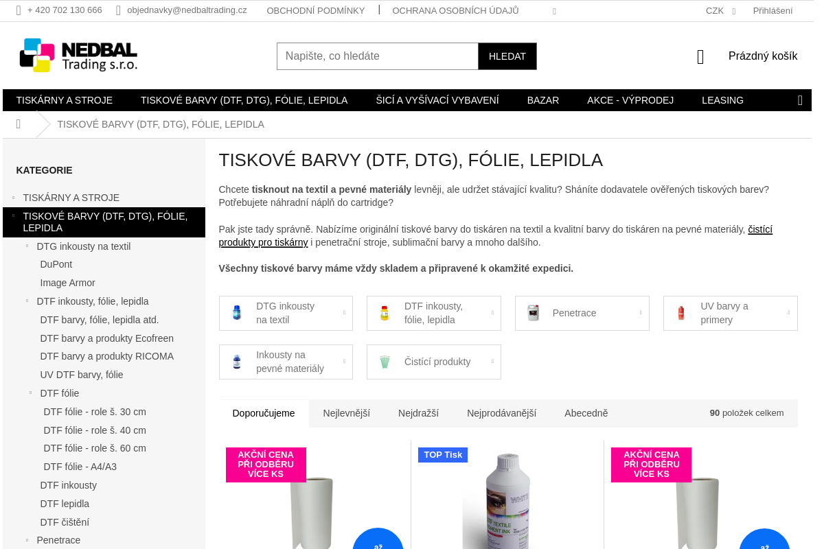 Tiskovebarvy.cz