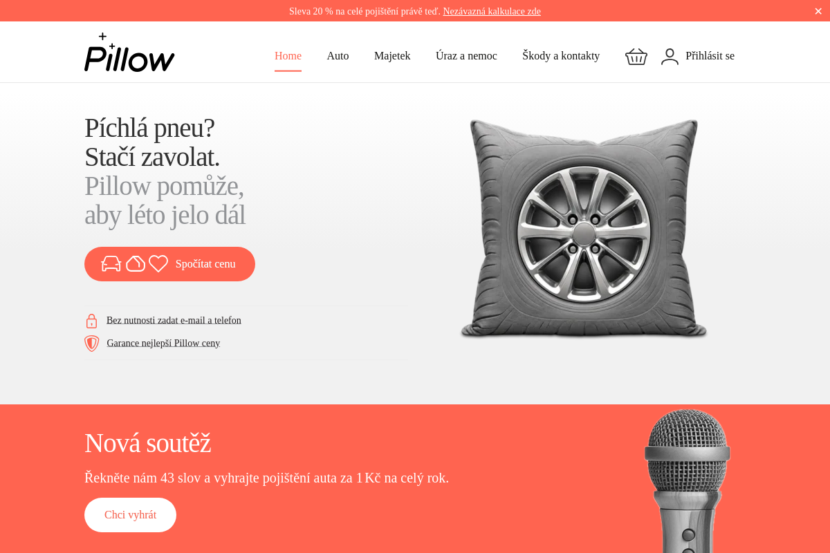 Pillow pojišťovna