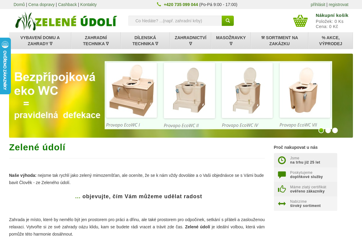 Zelené údolí
