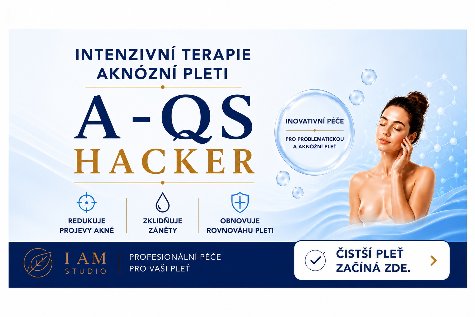 A-QS Hacker - inteligentní ošetření problematické pleti