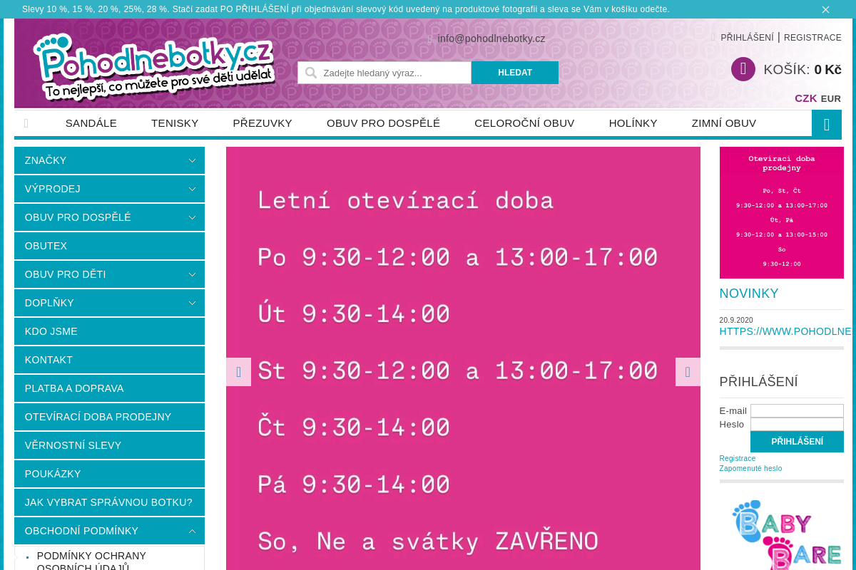 Pohodlnebotky.cz