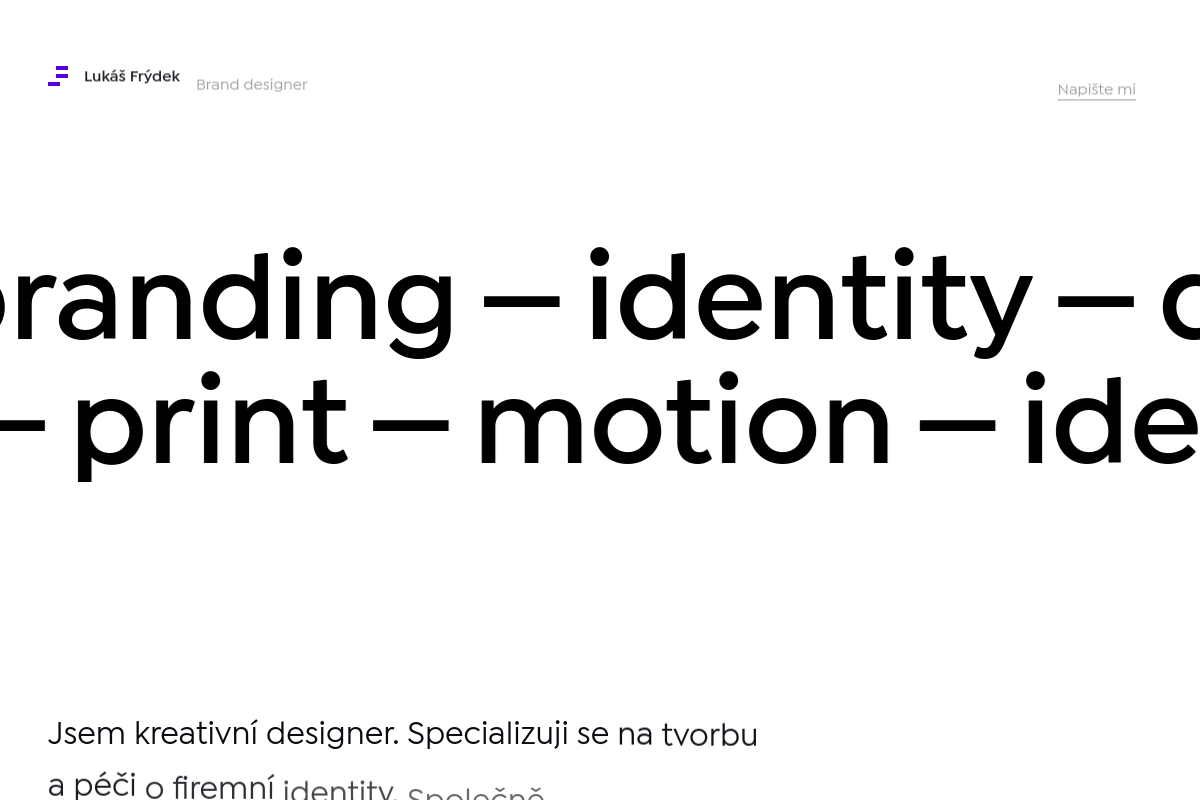 Lukáš Frýdek – Brand designer foto 1