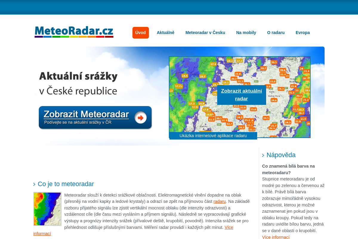 Meteoradar.cz