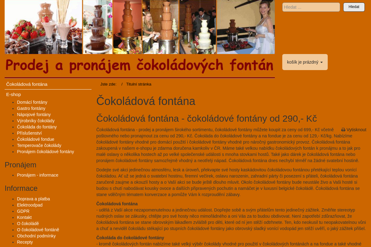 Pronajemfontan.cz
