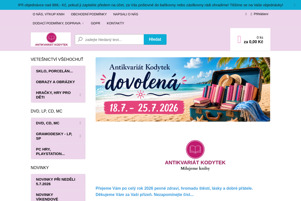 Antikvariát Kodytek