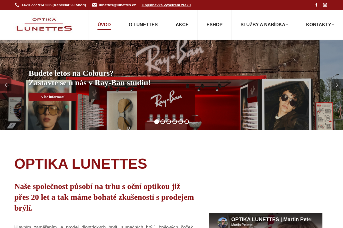Eshop.lunettes.cz