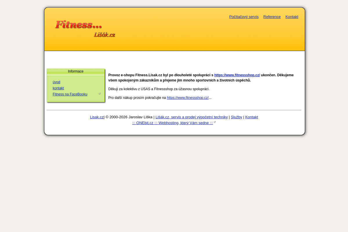 Fitness.lisak.cz