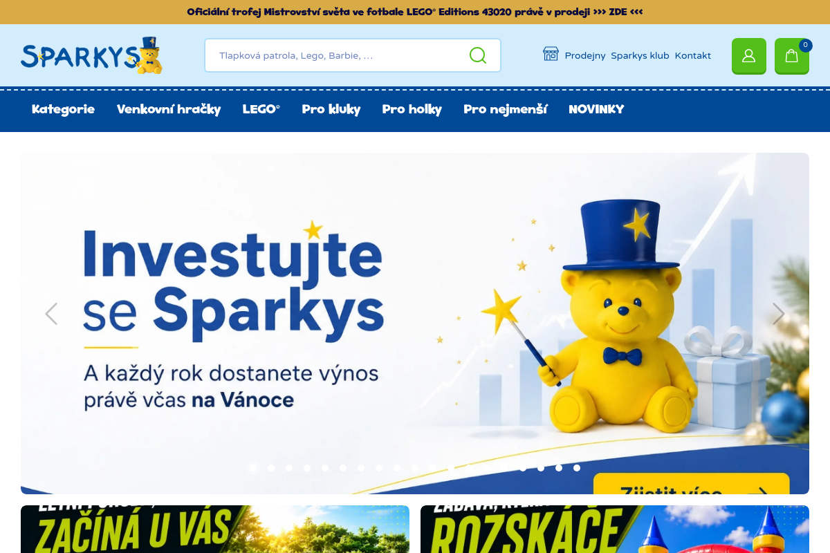 SPARKYS Dům hraček