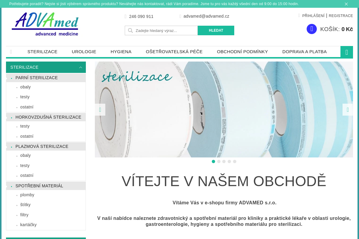 Eshop.advamed.cz foto 1