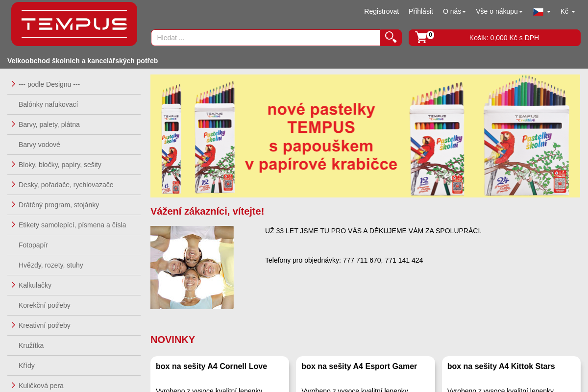 Papirnictvi-tempus.cz