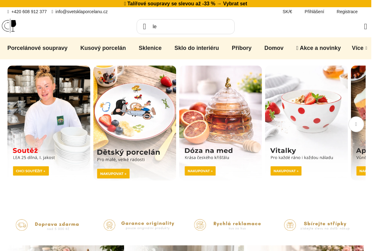 Svět skla & porcelánu