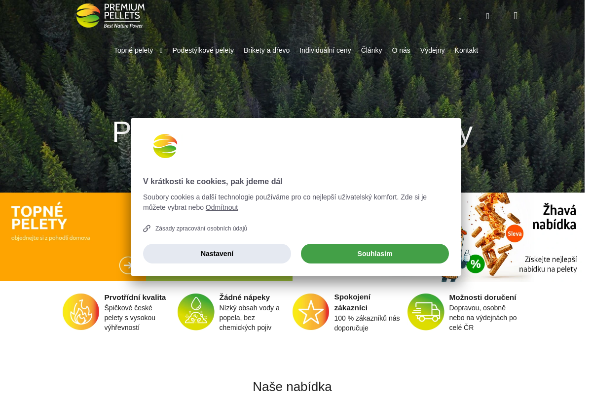 Pelety - premium.cz