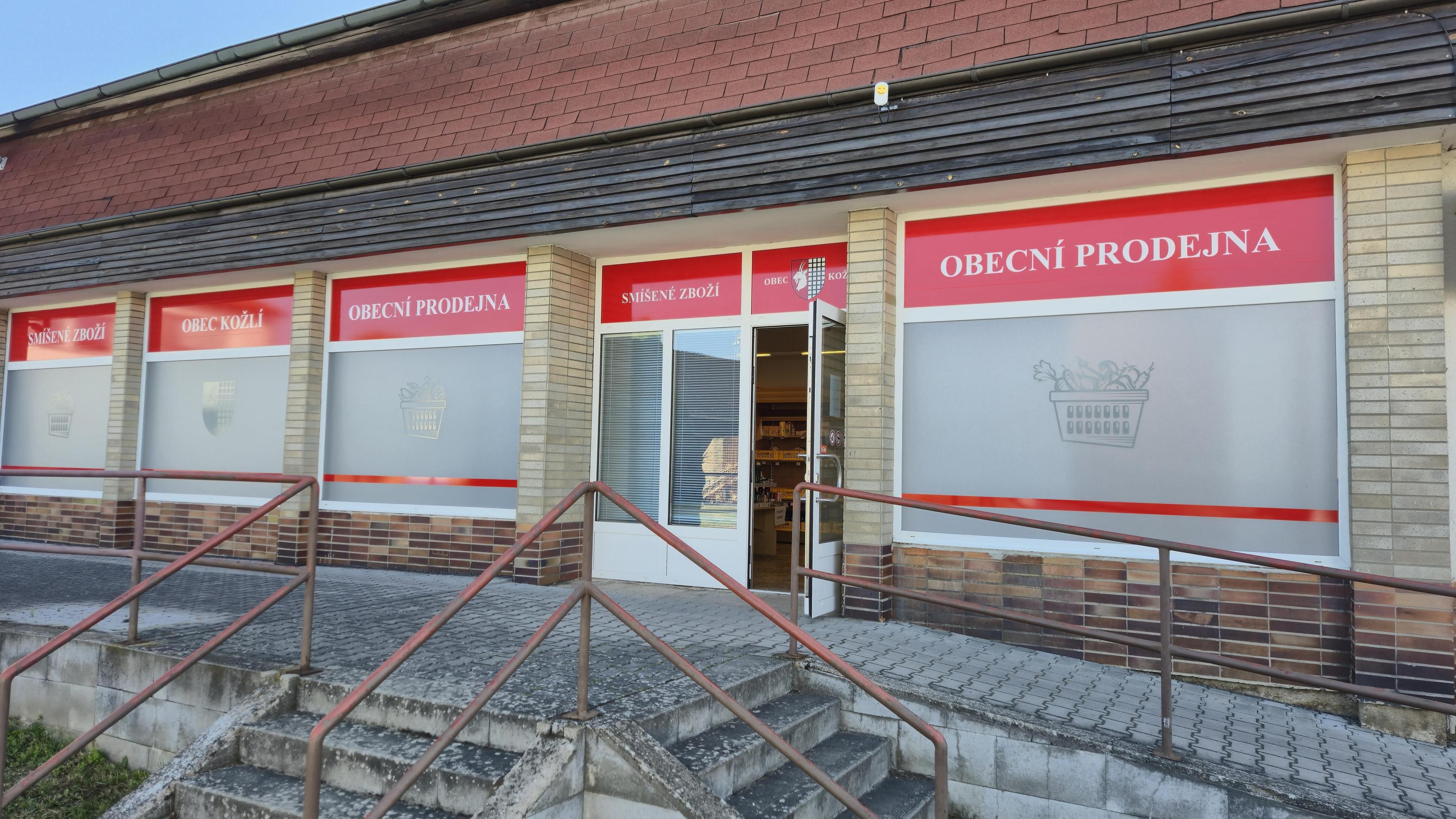 Obecní prodejna potravin Kožlí