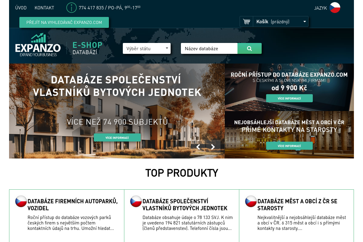 E-shop Expanzo