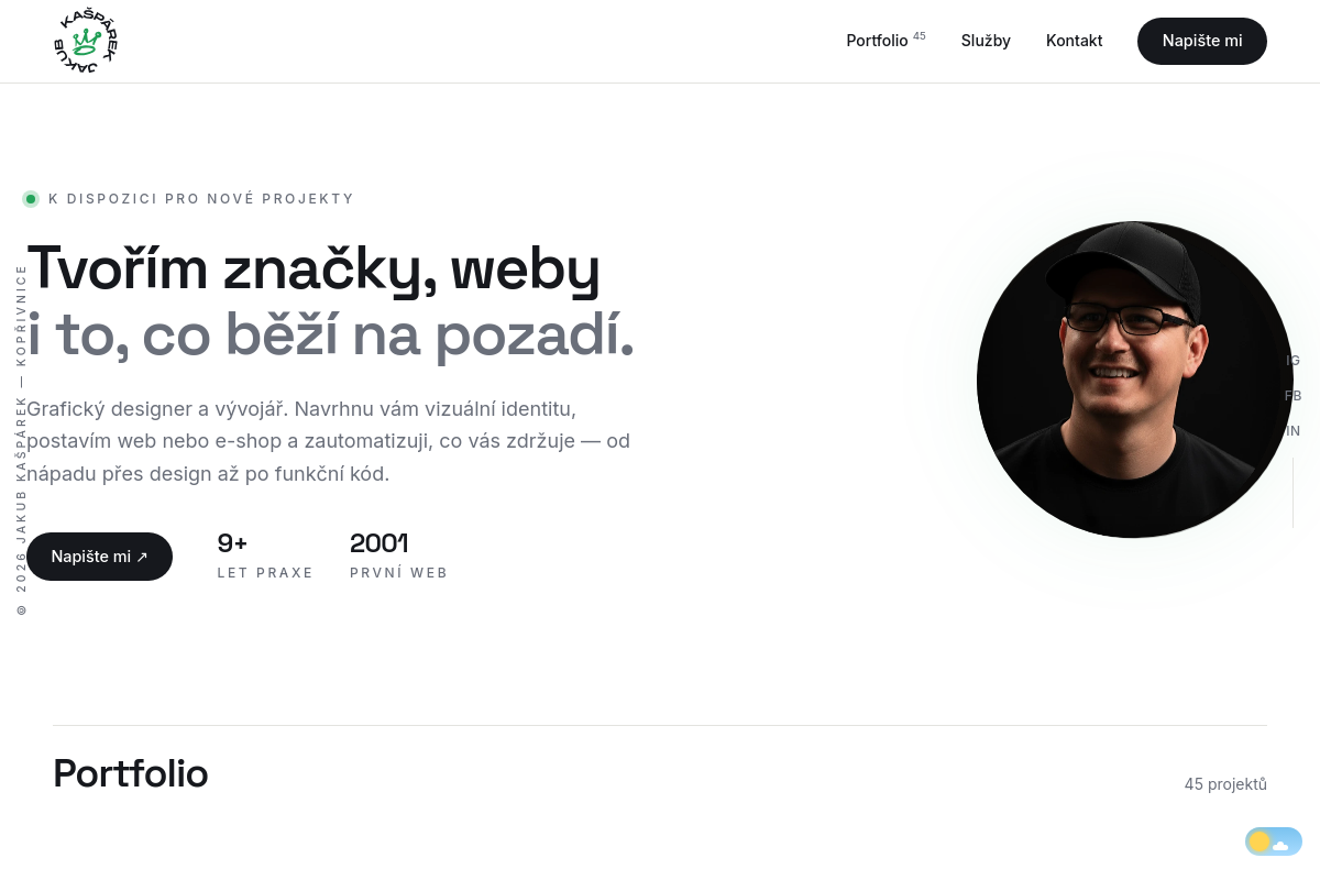 Jakub Kašpárek - Designer