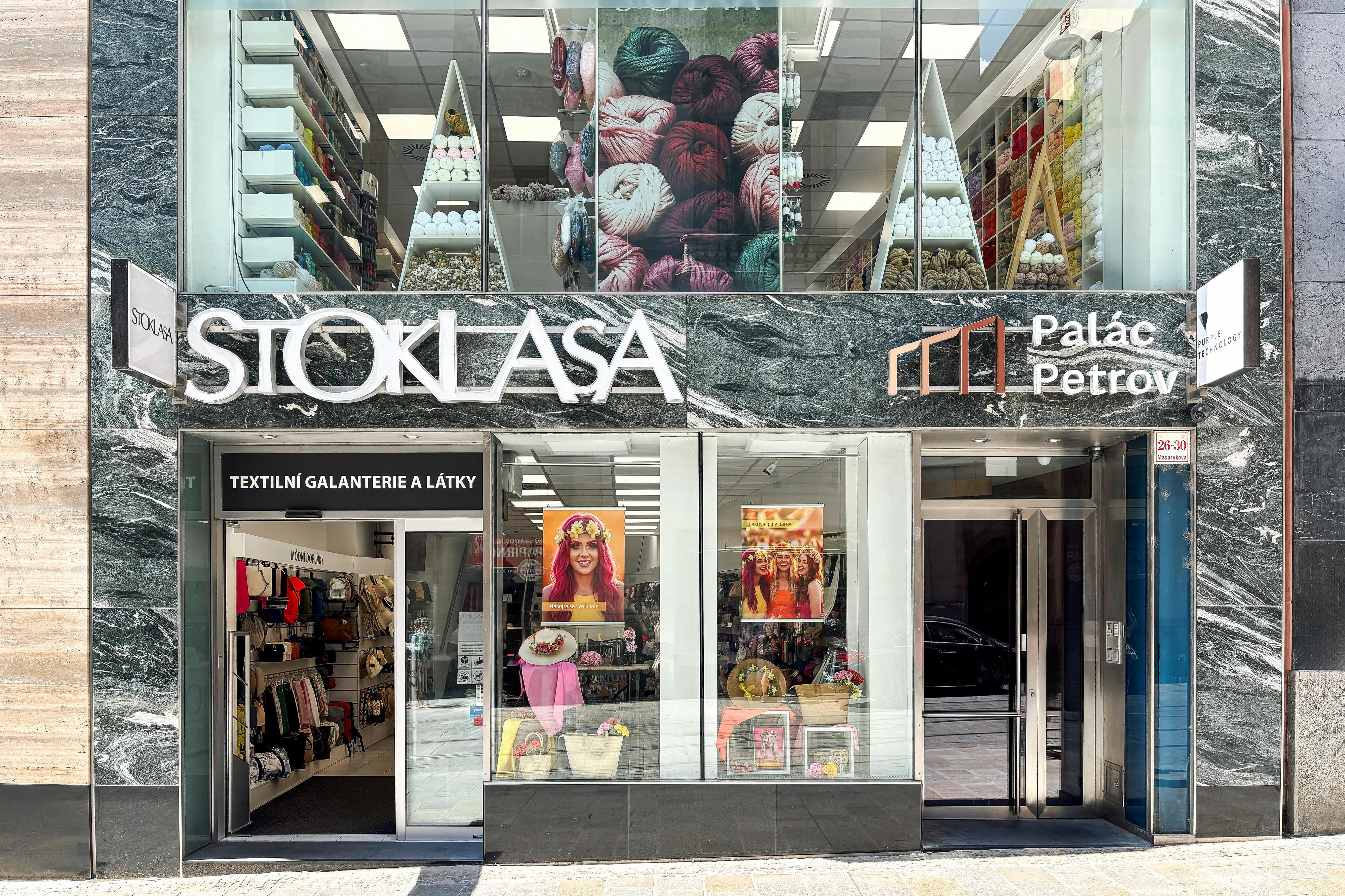 STOKLASA galanterie a látky