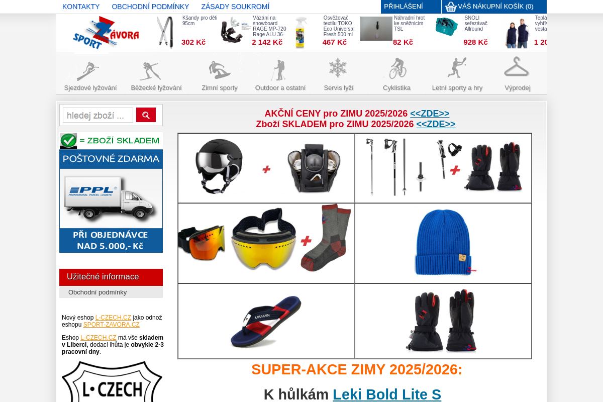 SPORT ZÁVORA