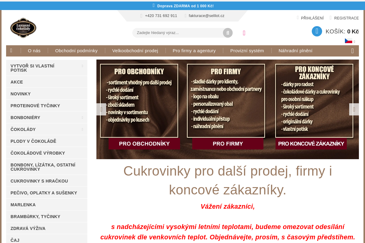 Luxusnicokolady.cz