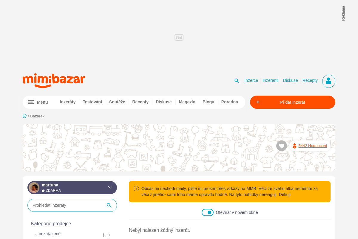 Mimibazar.cz/martuna