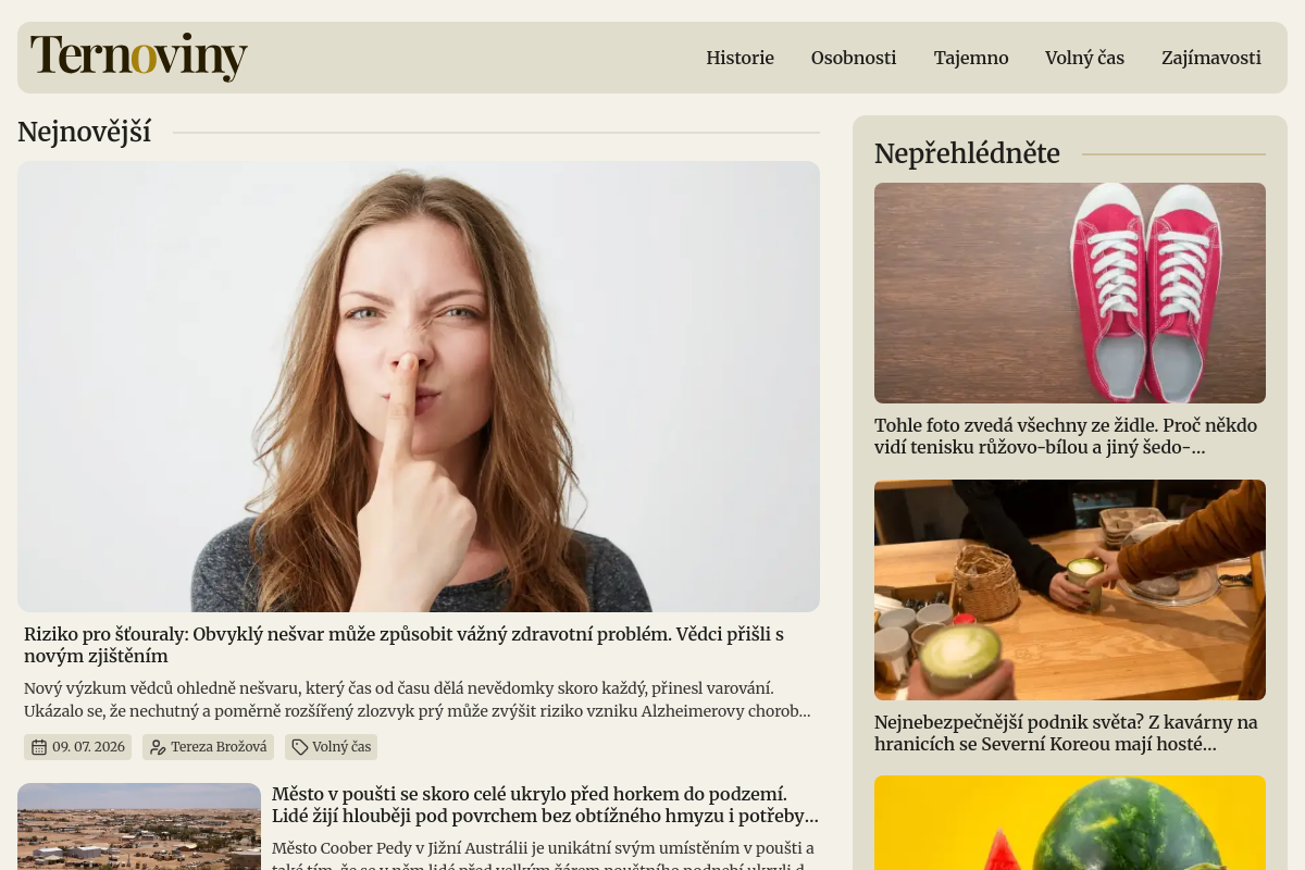 Ternoviny.cz