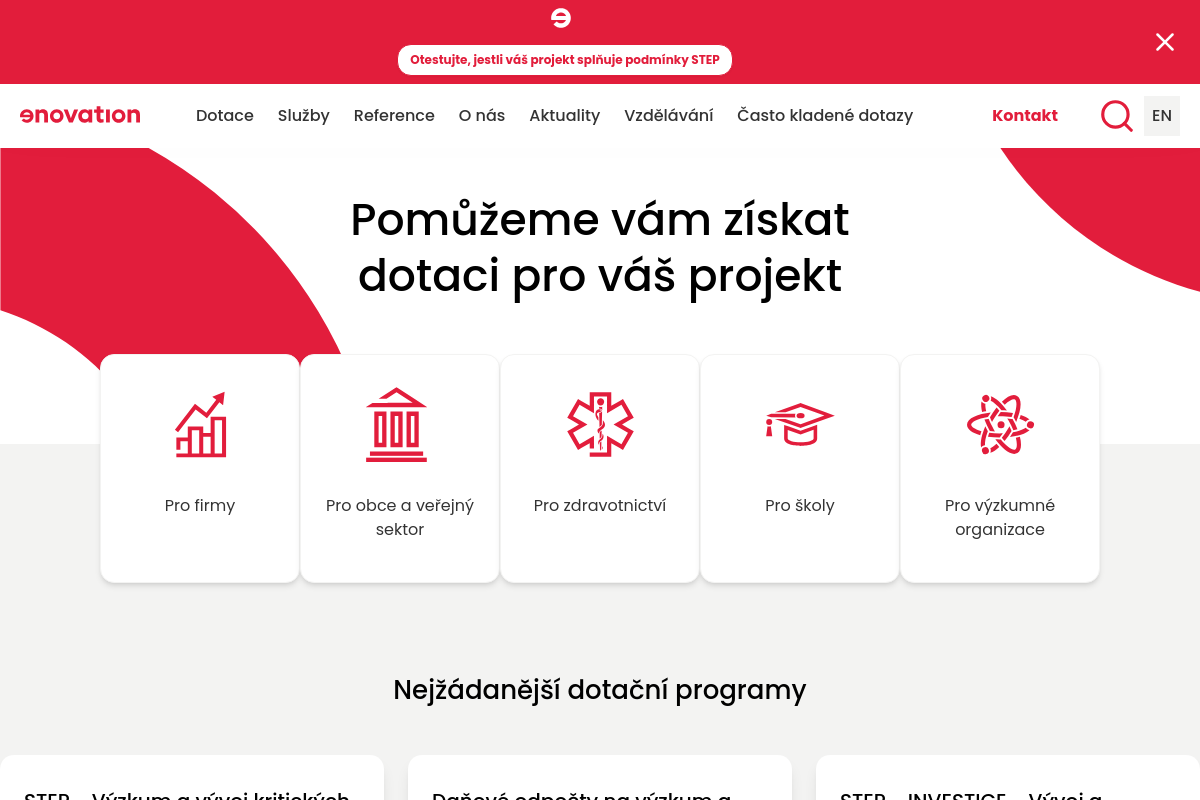 Regionální dotační centrum enovation