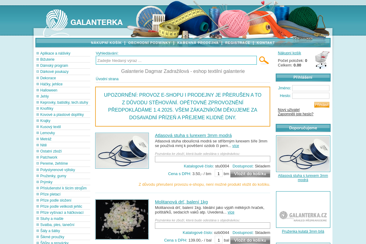 Galanterka.cz
