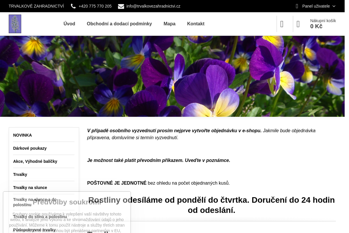 Trvalkovezahradnictvi.cz