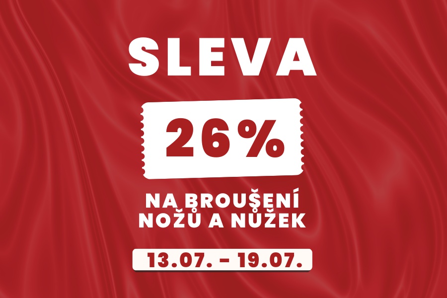 Sleva na broušení nožů a nůžek