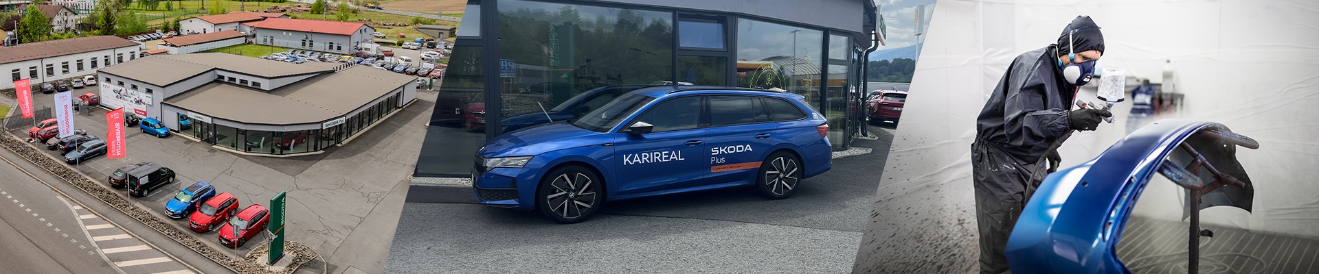 Cover image KARIREAL | Autoservis a Škoda Plus