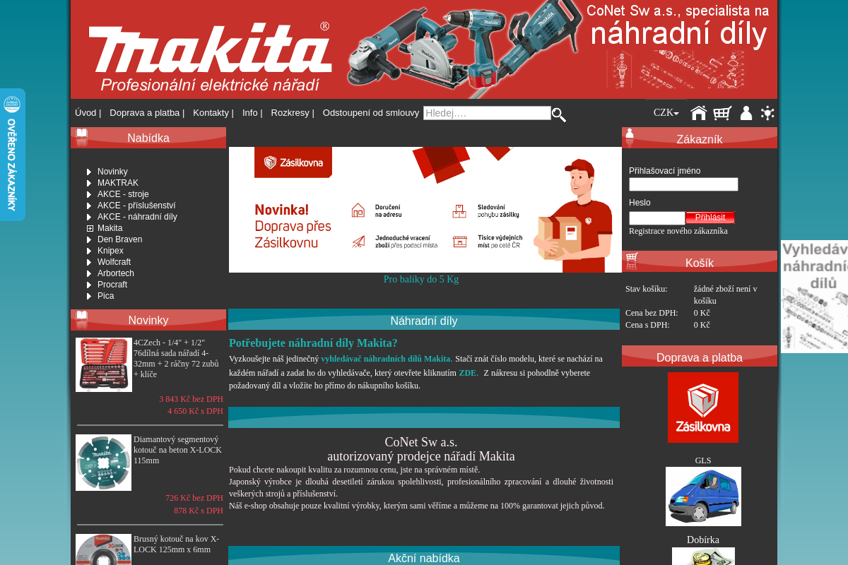 CoNet Sw a.s. - Makita