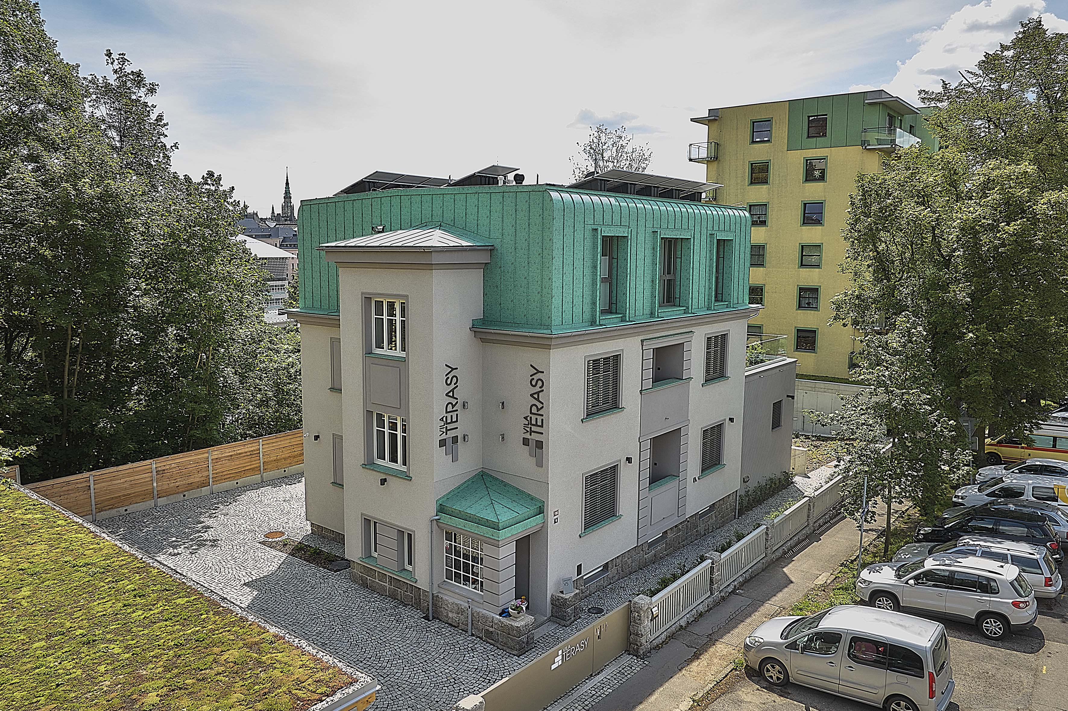 Nabíjecí stanice Apartmány Terasy Café