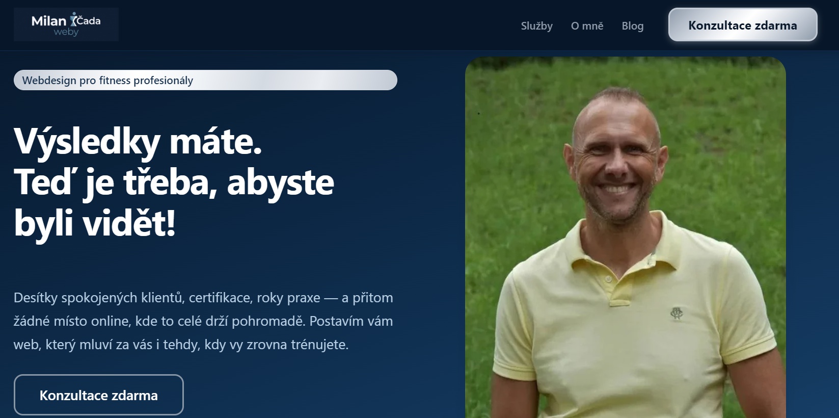 Milan Čada weby foto 2