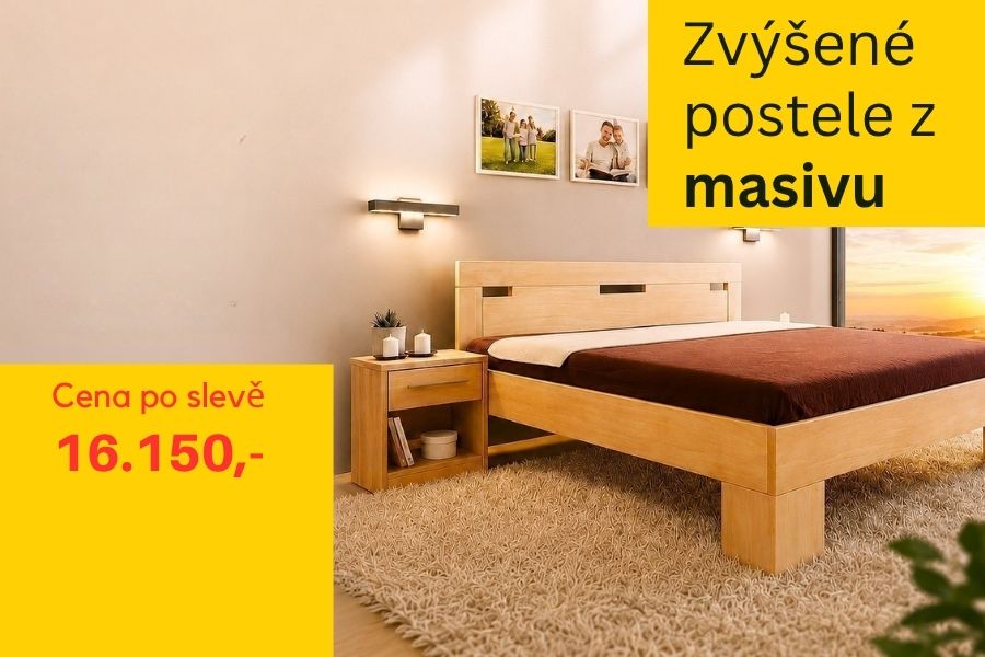 Letní sleva na vybrané postele Kolacia