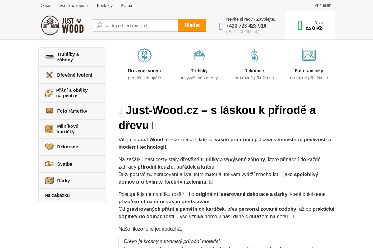 Just-wood.cz