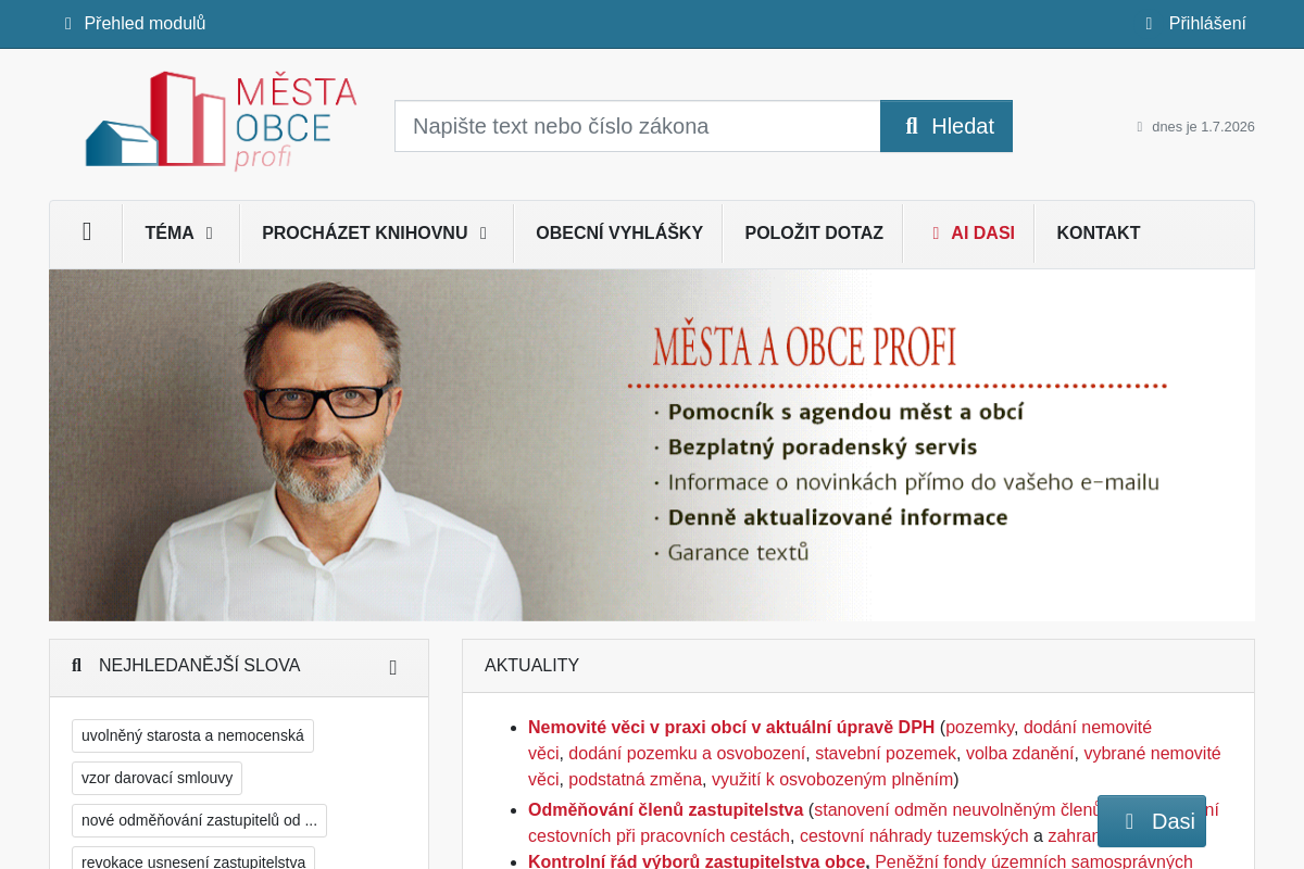 Města a obce profi