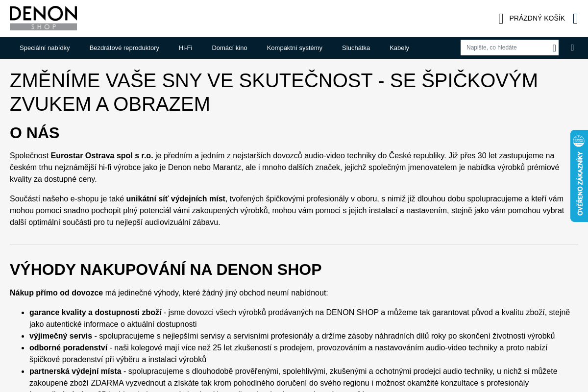 Denon-shop.cz