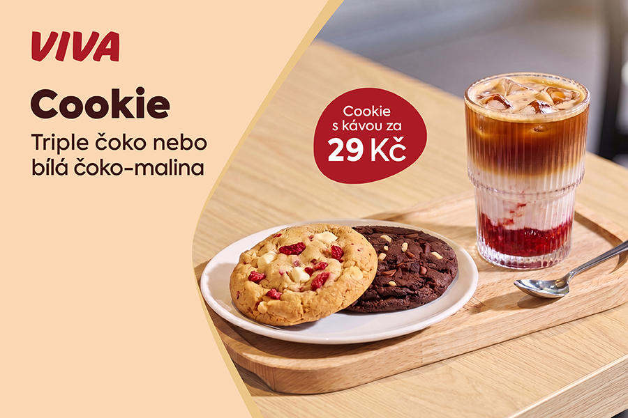 Cookie ke kávě výhodněji!